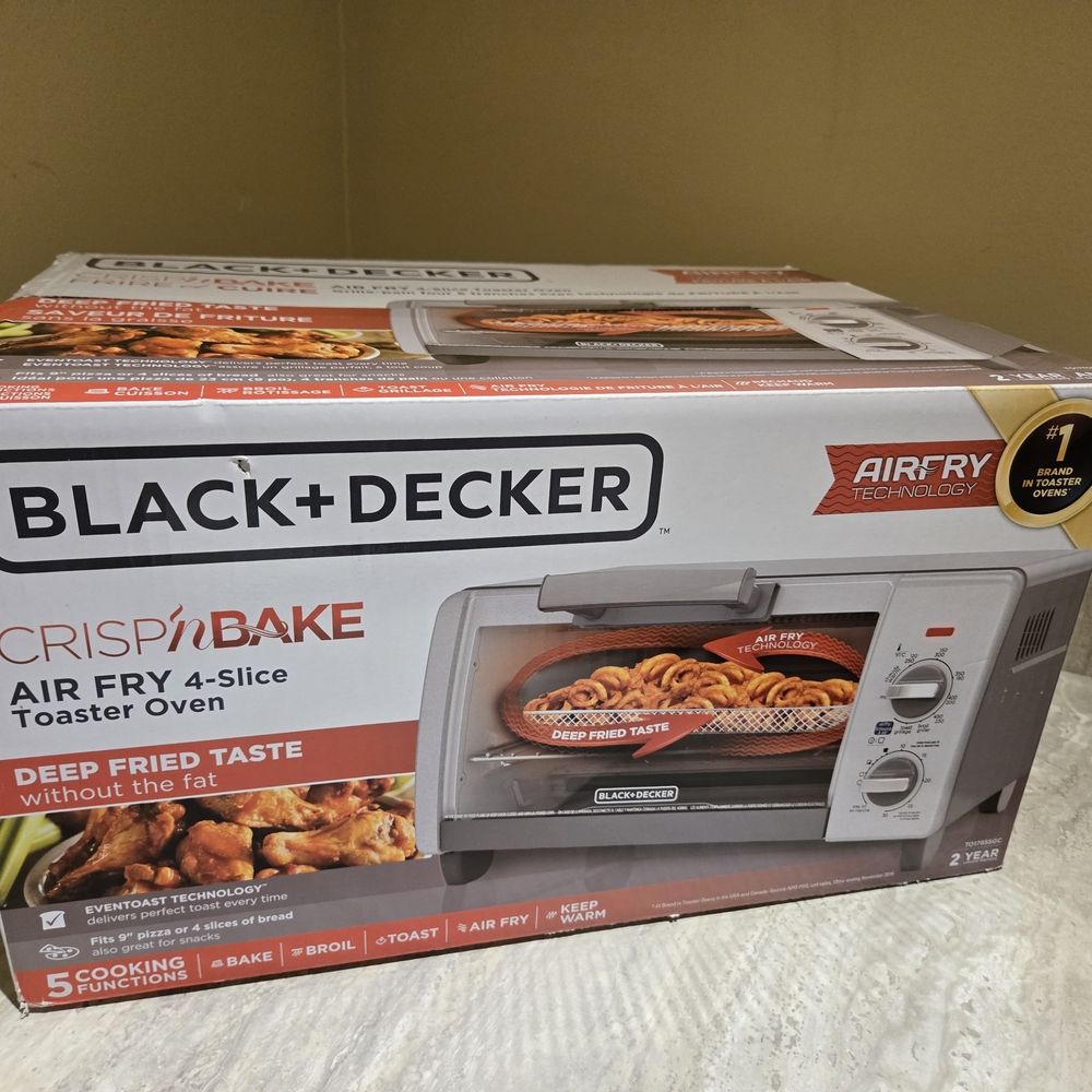 Black+Decker Crisp 'N Bake Air Fry Toaster Oven